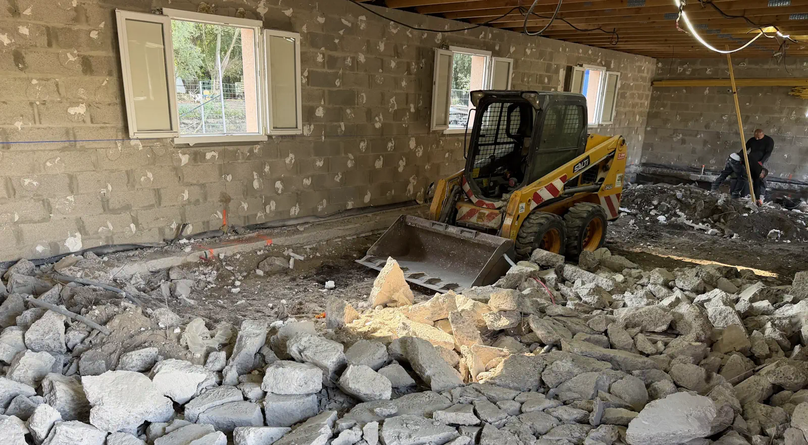 fissure sur une maison
